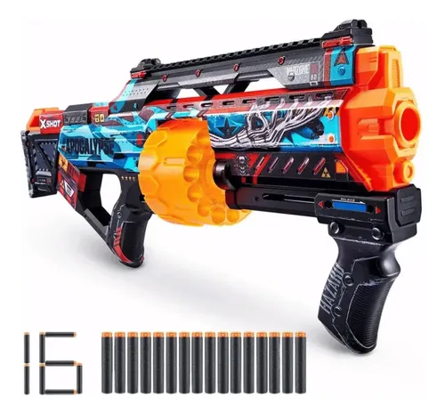 Lançador De Dardos X-shot Skins Apocalypse Tipo Nerf | MercadoLivre