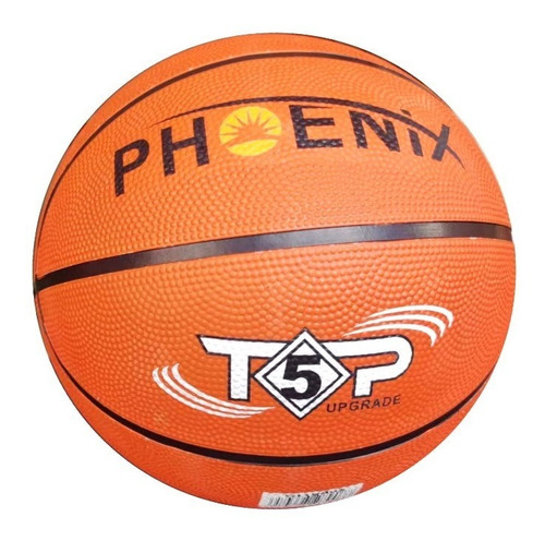 Balon Basketbol Goma Naranjo N5