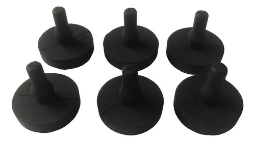 Deeoruy Paquete De 12 Pedales De Interruptor De Sillicona, T