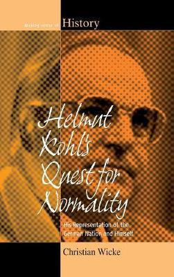 Libro Helmut Kohl's Quest For Normality - Christian Wicke