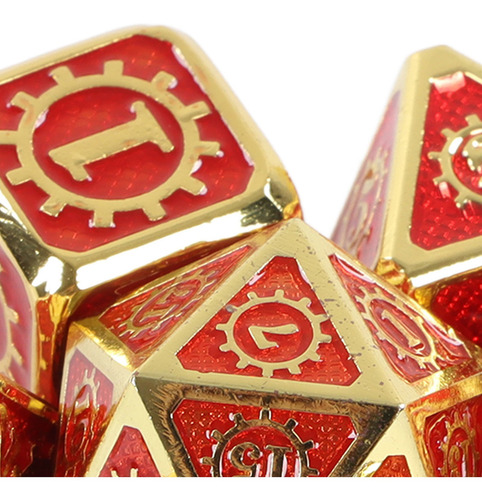 Juego De Dados Poliédricos Para Juego De Mesa, 7 Piezas, Dis
