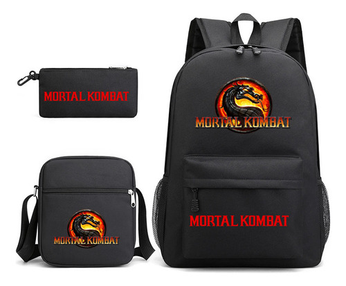 [juego De Tres Piezas De Mochila Starry Sky]mortal Kombat R