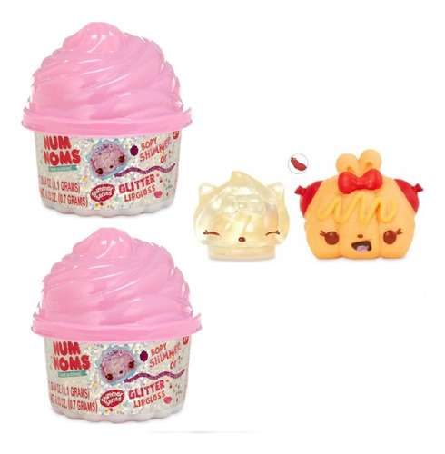 Num Noms Brillos Cuerpo O Labial Glittler Lipgloss 2 Pack