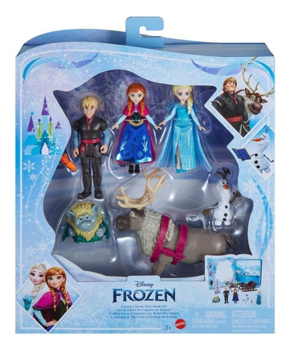 Playset Disney Frozen Conjunto De Histórias Mattel Hlx04
