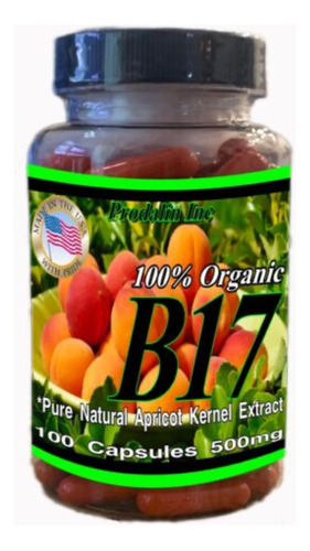 Vitamina B17 500mg Americana