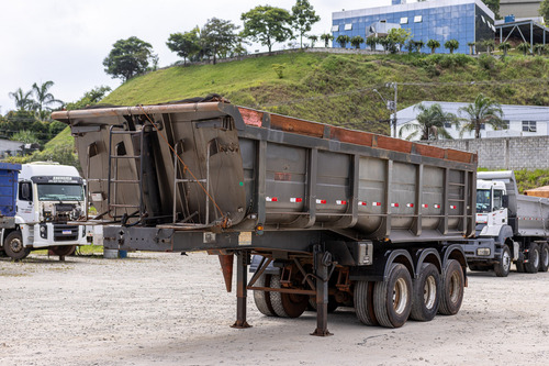 Carreta Báscula Rossetti 25m3 Ñé Morumbi Randon Pastre 22m P
