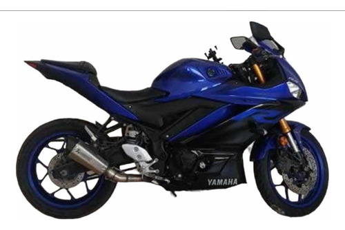 Escape Para Yamaha R3 Mt03 Con Full System Acero Americano