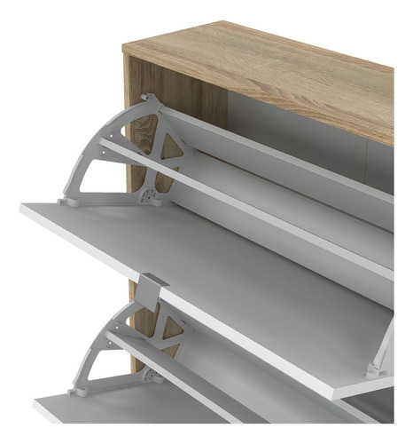 Zapatera Lopas Blanco Këssa Muebles
