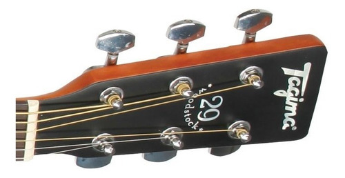 Imagem 5 de 7 de Violão Elétrico Aço Tagima Woodstock Tw29 Natural + Kit1pl