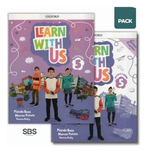 Learn With Us! 5 - Activity Book + Class Book - Oxford