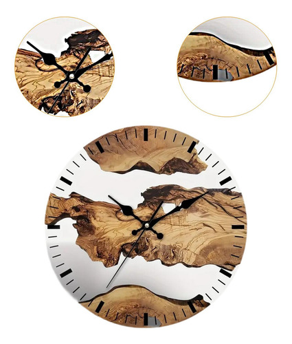 Reloj De Pared Reloj De Pared Redondo Silencioso Estilo A