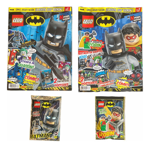 Revista Lego Y Juguete Batman Y Robin Por 2