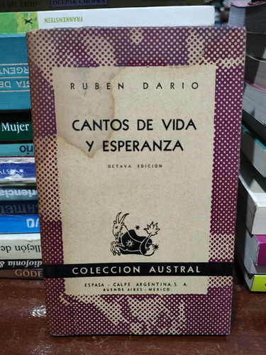 Cantos De Vida Y Esperanza - Ruben Dario 