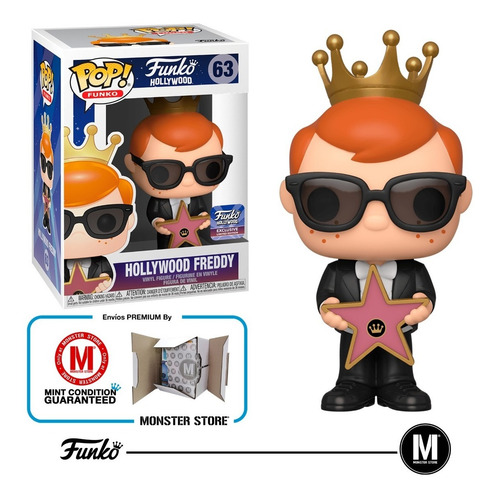 Funko Pop Hollywood Freddy #63 Funko Hollywood Exclusive