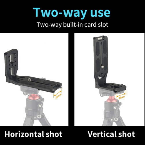 Soporte De Aleación De Aluminio Con Placa De Trípode I 2x, C