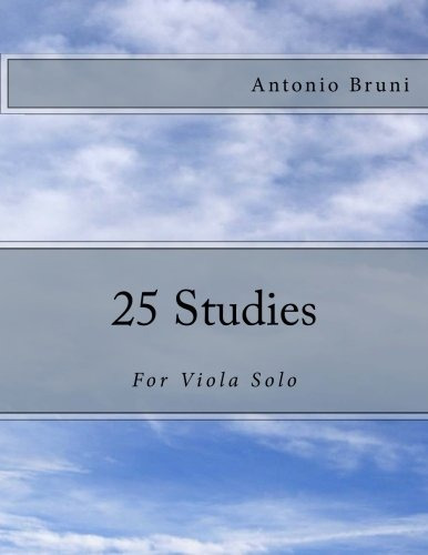 25 Studies For Viola Solo