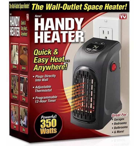 Calefactor Portátil Electrico Handy Hearter 400w Eficaz