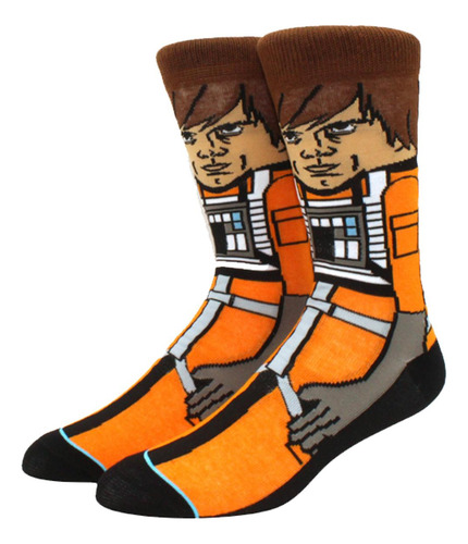 Calcetines De Tubo Medio, Mxwkr-001, 1 Par, 6.5-10.5us, Luxe