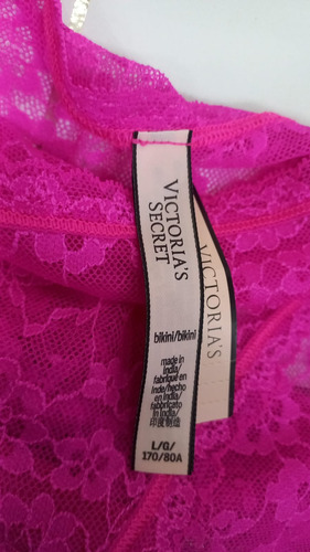 Calzón Bikini Encaje Victorias Secret Original Talla L/g