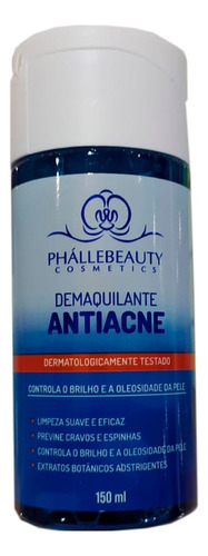 Demaquilante Antiacne Phállebeauty 150 Ml