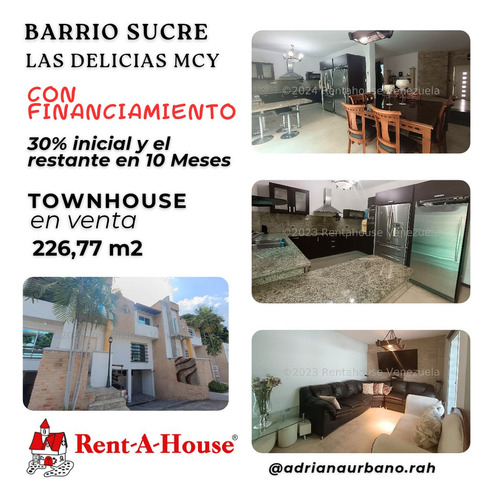 Aup Townhouse Barrio Sucre- Mcy Cod 24-8025