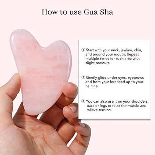 Reductores De Papada Rodillo De Jade Y Gua Sha Rodillo Fac