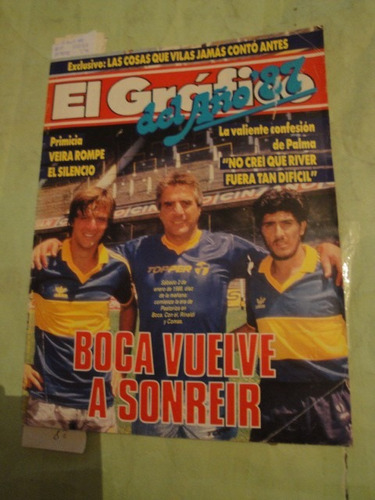 El Grafico 3561 Boca San Lorenzo River Vilas Racing Veira