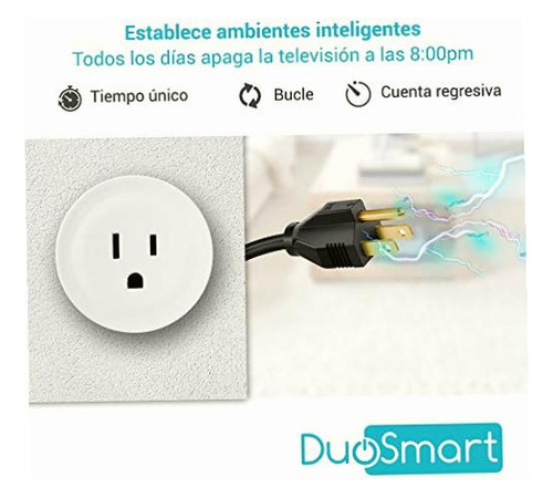 Duosmart B30 Wi-fi Enchufe Inteligente Wifi Color Blanco