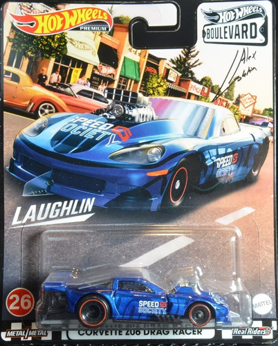 Corvette Z06 Drag Racer Hot Wheels Premium Boulevard Mattel