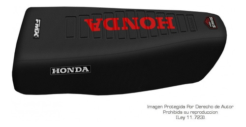 Funda Asiento Honda Cr 480 Antideslizante Modelo Series Fmx Covers Tech Fundasmoto Bernal Linea Premium Tech