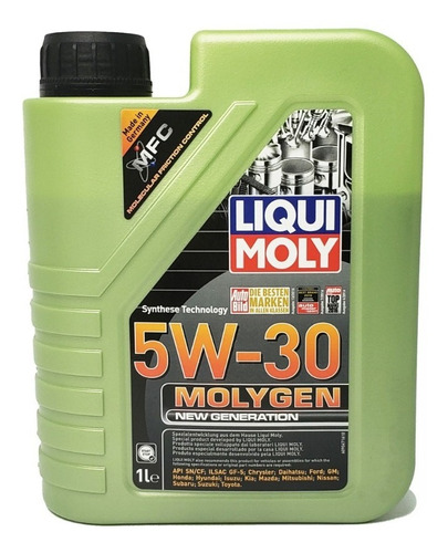 Aceite Motor Liqui Moly 5w30 Molygen New Generation 1 Litro