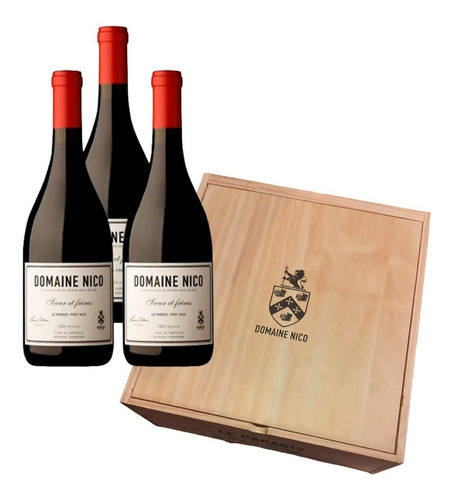 Domaine Nico Le Paradis Pinot Noir Caja X 3 Unidades