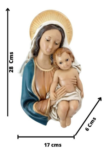 Madona Virgen María Con Niño Jesús 