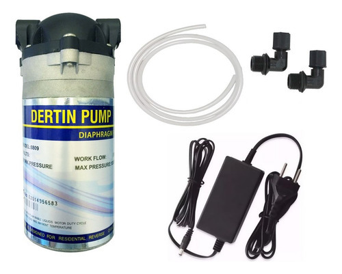 Filtro Osmose Reversa 50gpd + Bomba + Tds In-line Deionizado 110V/220V (Bivolt)