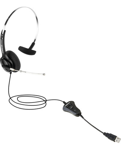 Headset Usb Intelbras Auricular Usb Ths 40 Usb