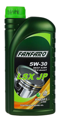 Aceite Sintetico Fanfaro Lsx Jp 5w-30 1l (016)