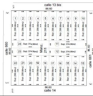 Imagen 21 de 30 de Lote En Venta En Sicardi | 13 Bis Y 660 (los Fresnos) Manzana 213 (300 M2)