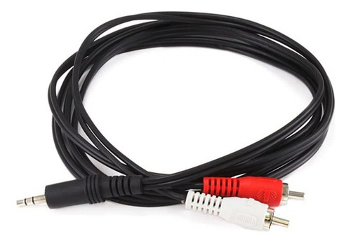 Cable Mini Plug 3.5mm A 2 Rca Audio Estereo 1.5 Metros