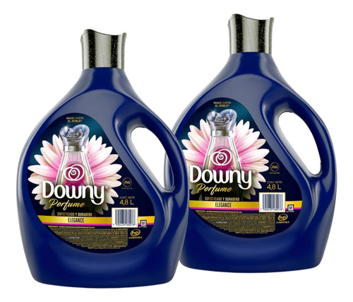 2 Pack Downy Suavizante Ropa 4.8 Lt