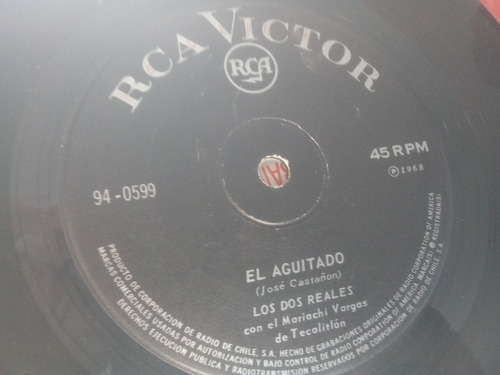 Vinilo Single De Los Dos Reales Paloma Piquit (ch121