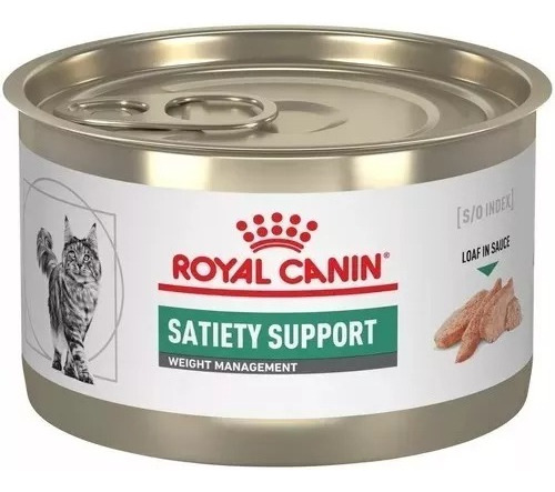 12 Latas Royal Canin Satiety Support Feline De 145 Gr