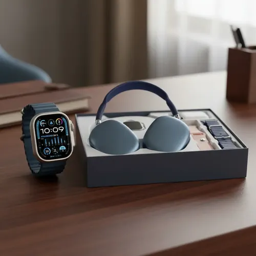 Reloj Smartwatch Rock Auriculares + Auriculares Vincha