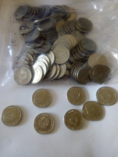 Imagen 1 de 1 de Colección Monedas De 1 Bolívar De 1967, 77, 86, 89, 90