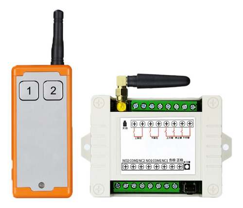 Módulo Receptor De Relé De 2 Canales Para Iluminación