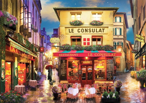 Pintura Numerada Paris - Montmartre - Le Consulat_p2