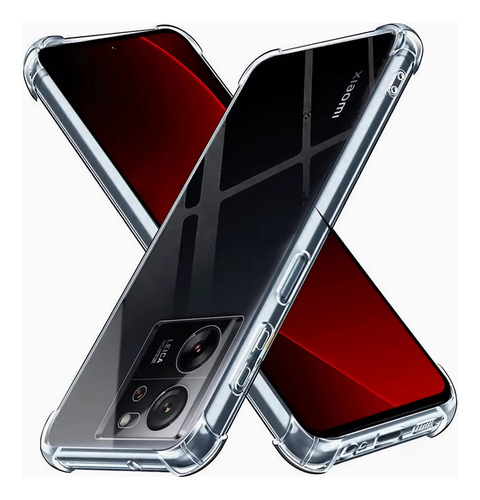 Funda Acrigel Airbag Rígido Para Xiaomi 13t Pro Transparente Acrigel Reforzado