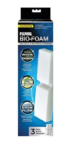 Filtro Fluval Fx5 Bloque De Espuma De (3 Pack).