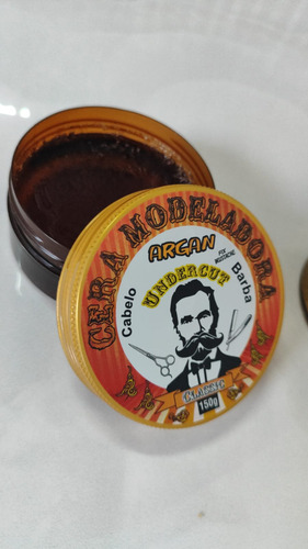 06 Unidades Pomada Undercurt Argan Cabelo E Barba.