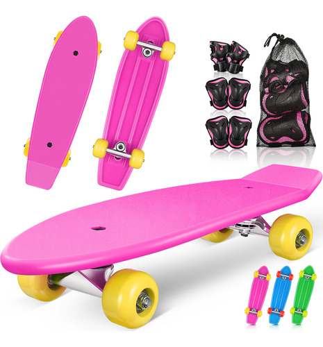 Patineta Skateboard Tipo Penny Cruiser Freestyle Rueda
