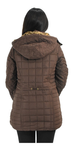 Imagen 3 de 8 de Campera Inflable Mujer Larga Importada Impermeable 1968